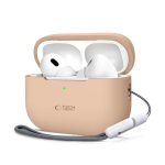 Teleri kinnitus TECH-PROTECT SILIKOONIST APPLE AIRPODS PRO 1 | 2 CAFFE LATTE