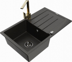 Graniidist k&ouml;&ouml;givalamu Mexen Bruno segisti ja sifooniga, Metallic black/gold