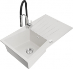 Graniidist k&ouml;&ouml;givalamu Mexen Cesar segisti ja sifooniga, White/Black/Chrome