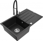 Graniidist k&ouml;&ouml;givalamu Mexen Bruno segisti ja sifooniga, metallic black/silver/black/chrome