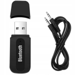 Bluetooth audio vastuv&otilde;tja FM Transmitter USB + AUX MINI-JACK