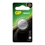 GP CR2477 3V 1000mAh liitiumaku BR2477N, DL2477N, KCR2477, LM2477