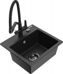 Graniidist k&ouml;&ouml;givalamu Mexen Milo segisti ja sifooniga, metallik must/h&otilde;be/must