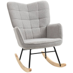 Retrodisainiga kiiktool, t&auml;ispuidust, puhketool, 71 cm x 92 cm x 101 cm, helehall
