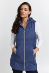 Vest naistele Fransa, sinine, XS