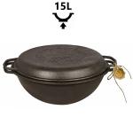 Kaanega malmpott, 15 l.