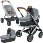 Nukuvanker Smoby Maxi-Cosi Quinny 3in1, Grey