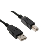 Kaabel Omega USB A/USB B, 1.5m, Must