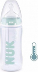 Pudel koos temperatuuriindikaatoriga Nuk Anti-Colic, m&uuml;ndiv&auml;rvi, 0-6 kuud, 300 ml