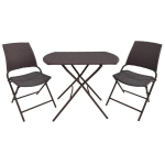 Kokkupandav aiam&ouml;&ouml;bli komplekt Patio Austin, pruun