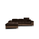 Pehme nurgadiivan NORE Ricardo, tumepruun/pruun