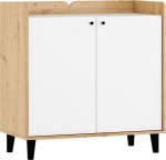 Kummut Meblocross Dolce Dol-05 2D, pruun/valge