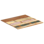 vidaXL ruudukujuline lauaplaat 60 x 60 cm 15&ndash;16 mm taaskasutatud puit