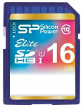 Silicon Power m&auml;lukaart SDHC 16GB Elite