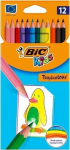 BIC Colored pencils CP TROPICOLORS, set 12 pcs, 12 colored pencils, 022503