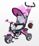Caretero kolmerattaline Timmy, roosa
