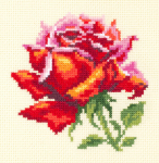 Tikkimiskomplekt Magic Needle "Red Rose" 150-003