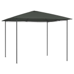 vidaXL lehtla 3 x 3 x 2,6 m, antratsiithall 160 g/m&sup2;