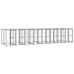 vidaXL koeraaedik katusega, teras, 19,36 m&sup2;