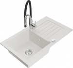 Graniidist k&ouml;&ouml;givalamu Mexen Pablo koos segisti ja sifooniga, White+Black/Chrome