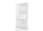 Vitriinkapp Imv Bianco, 100x35xH198 cm, valge l&auml;ige