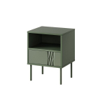 Cama Meble &ouml;&ouml;kapp Bedside Table 2tk TRESSE 44x40x53 matte roheline