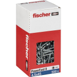 Fischer kruvide komplekt PowerFast II 4,5x45 SK TX TG blvz 500