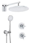 Deante varjatud du&scaron;ikomplekt Temisto NAC_09QT, Chrome