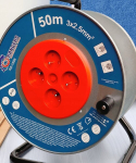 Rangers trummel pikendusjuhe 50m 3x2,5 metallist ehituslik trummel