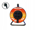 Bemko pikendusjuhe rullil 20m 4 pesa 3x1mm&sup2; H05vv-f keritav Ip20