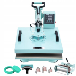 Termosiirdepress Termopresser 38x38cm 1250w 5in1 Roheline Press