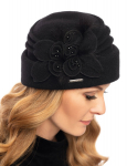 Vivisence naiste toque premium elegantne talvem&uuml;ts soe ja hubane peakate talvel ja s&uuml;gisel soe paks kudumism&uuml;ts, klassikaline m&uuml;ts naistele, valmistatud eu, must, &uuml;ks suurus sobib k&otilde;igile, Vienas dydis tinka visiems