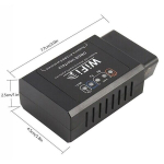 Sk&auml;nner Crediri OBD2 autodiagnostika t&ouml;&ouml;riist WiFi-ga, OBD-adapter, mitme kaubam&auml;rgi veakoodi skanner, ELM327, mootoris&uuml;steemi diagnostika t&ouml;&ouml;riistad
