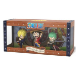 Mighty Jaxx One Piece Series 1 (Freeny's Hidden Dissectibles) Trios Figure (3.pcs) - Plastic figure