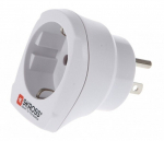 SKROSS reisiadapter, EUR -> USA, maandatud