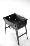 Mangal grill kohver 8 vardale kokkupandav metallist 3 mm praktiline