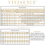 Vivisence 1041 bordoopunane 85C Push-up rinnahoidja, 85C