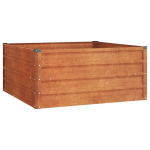 taimekast，&otilde;iepott，lillepott, rooste, 100x100x45 cm, Corten-teras CFE55393