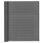 Kahepoolne bambusmatt 150x300 cm r&otilde;du- ja terrassipiirdele, antratsiithall MultiGarden