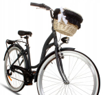 Naiste linnaratas 28 alumiinium kerge Shimano 7 korviga