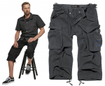 Meeste BDU Industry Vintage 3/4 p&uuml;ksid, Brandit, 6 taskut, must
