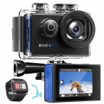 Akaso 4k spordikaamera 30fps 20mp Wifi puuteekraan Eis 4x suum 40m