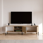 Puitlaastplaat, Tarz, 180x49x33 cm, Valge