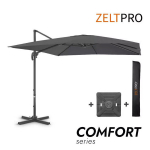 P&auml;ikesevari Comfort Antracito koos raskusplaadi Solid ja kaitsekattega