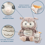 Steiff 241840 Ollie Owl m&auml;ngukell, 21, pruun