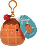 Squishmallows Weaver 3.5" klambriga vahvel - v&auml;ike, oranž