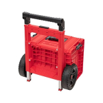 Qbrick System PRO Cart 2.0 Plus RED ULTRA HD virnastatav 490 x 415 x 660 mm 29 l IP54 eemaldatav topeltteleskoopk&auml;epide