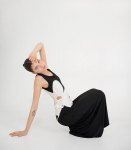 Hailys naiste kleit PE44LY KL*01, must/valge, L