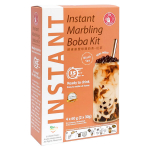 Boba Bubble Tea kiirkomplekt musta tee maitsega 4 inimesele, Boba Kit, O's Bubble, 4x60g