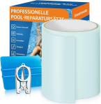 Basseini remondikomplekt, l&auml;bipaistev veealune teip, 10 cm x 250 cm, basseini paigad, isekleepuvad, veekindel flex-teip, pvc tihendusteip t&auml;ispuhutavale batuudile, lastebasseinile, &otilde;hule